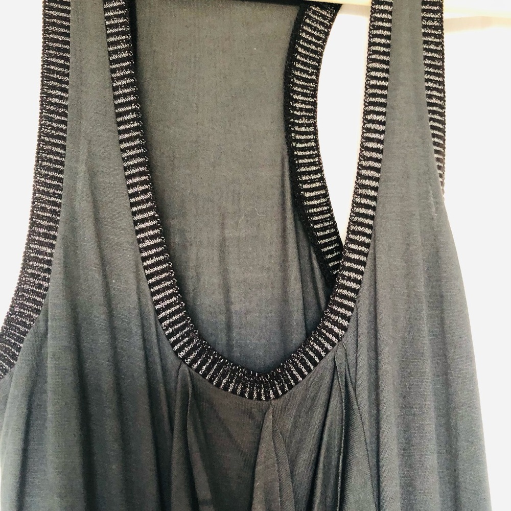 Guess Black Ruffle Tank Top - Picture 3 of 7